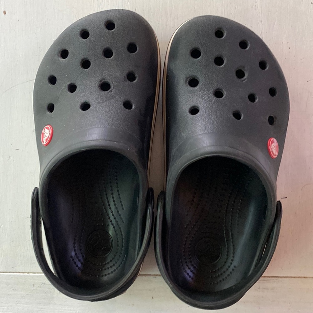 Youth J3 Black Crocs Crocband